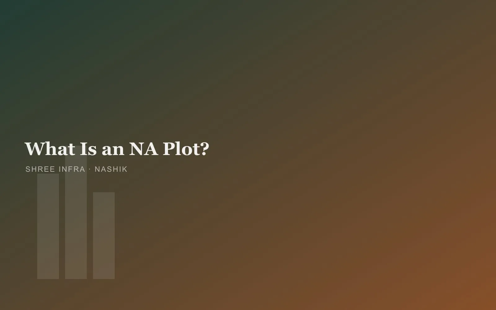 What is an NA plot in Maharashtra explained