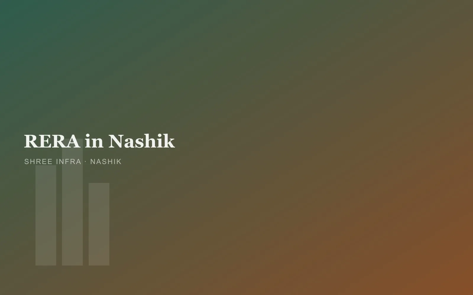 How to check RERA registration in Nashik