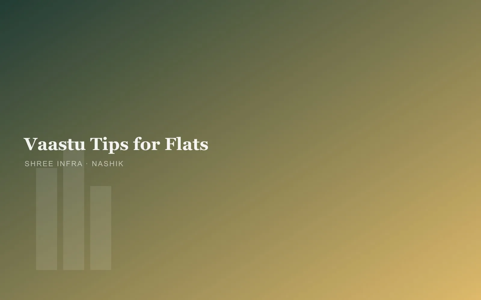 Vaastu tips for buying a flat